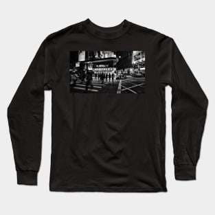 Mong Kok, Kowloon street crossing Long Sleeve T-Shirt